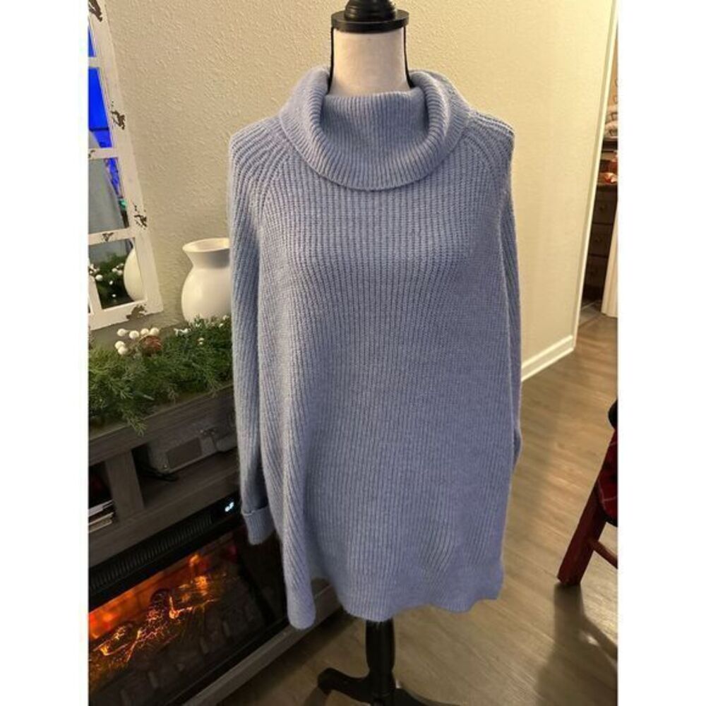 St. Johns Bay sweater women XXL blue purple‎